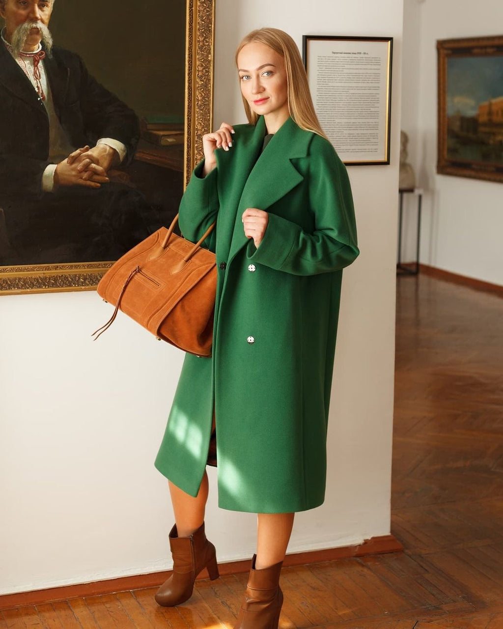 Amber Wool Cashmere Tailored Coat Alaska® Outerwear Company