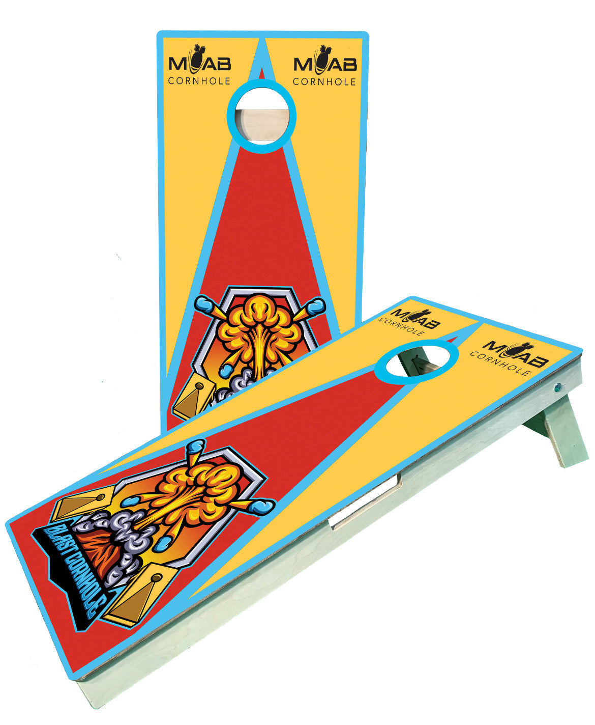 5 Set League or Club Bundle - Pro Grade Cornhole Boards + Score Towers + Airmail Box blastcornhole