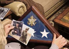 Memorial Flag Case - Burial Flag Box, Military Flag Case The Military Gift Store