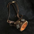 The "Aztec" leather muzzle - SJB-DIAMOND ELITES