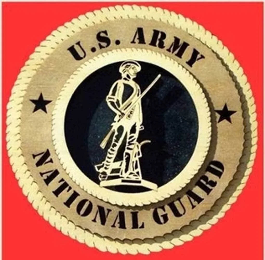 National Guard Wall Tribute, National Guard Wood Wall Tribute. The Military Gift Store
