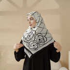 Imitation Cashmere Square Hijab (MH091)