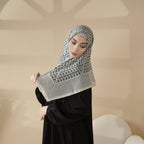 Imitation Cashmere Square Hijab (MH091)