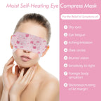 Jekeno Steam Eye Mask, 16 Packs Eye Masks for Dry Eyes, 40-60 Minutes Self Moist Heated Warm Compress Eye Mask Disposable for Sleep, Spa Relaxing Trip Gifts, Travel Essentials for Women Men Rose 1 Count (Pack of 16) Pi-Mart