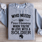 In Love With A Soldier Sweatshirt