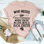 In Love With A Soldier Tee Peachy Sunday