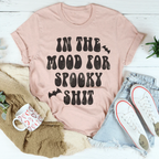 In The Mood Halloween Tee Peachy Sunday