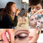 Incredible 5Pcs Oval Makeup Brushes Portable Toothbrush Oval Nylon Hair Cosmetic Makeup Blush Face Foundation Blending Brush Makeup Tool