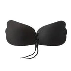 Incredible Strapless Invisible Bra Seamless Push Up Silicone Bras For Women Skin Black Lingerie Drawstring Bralette Stevvex