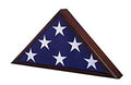 Flag Case for American Veteran Burial Flag 5 X 9- Cherry Finish Fits a 5' x 9 1/2' burial flag The Military Gift Store