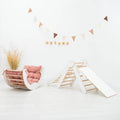 4 in 1 Indoor Climbing Set: Pikler Triangle + Slide + Ladder + Arch - SJB-DIAMOND ELITES