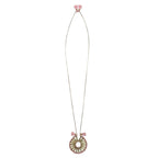 Indu Pendant Necklace 4 Adjustable Cotton Tassels Boho Zinc Alloy 18 Inch BandsCo Straps