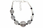 Infinity Spiral Charm Bracelet With Golden Butterfly Earrings