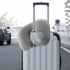 Inflatable Air Pillows U Shaped Portable Sleeping Break Neck Pillow Nap Head Rest Cushion for Outdoor Camping Travel Hiking Car Functional Inflatable Neck Pillow Inflatable U Shaped Travel Pillow Car Head Neck Rest Air Cushion for Travel Neck Pillow