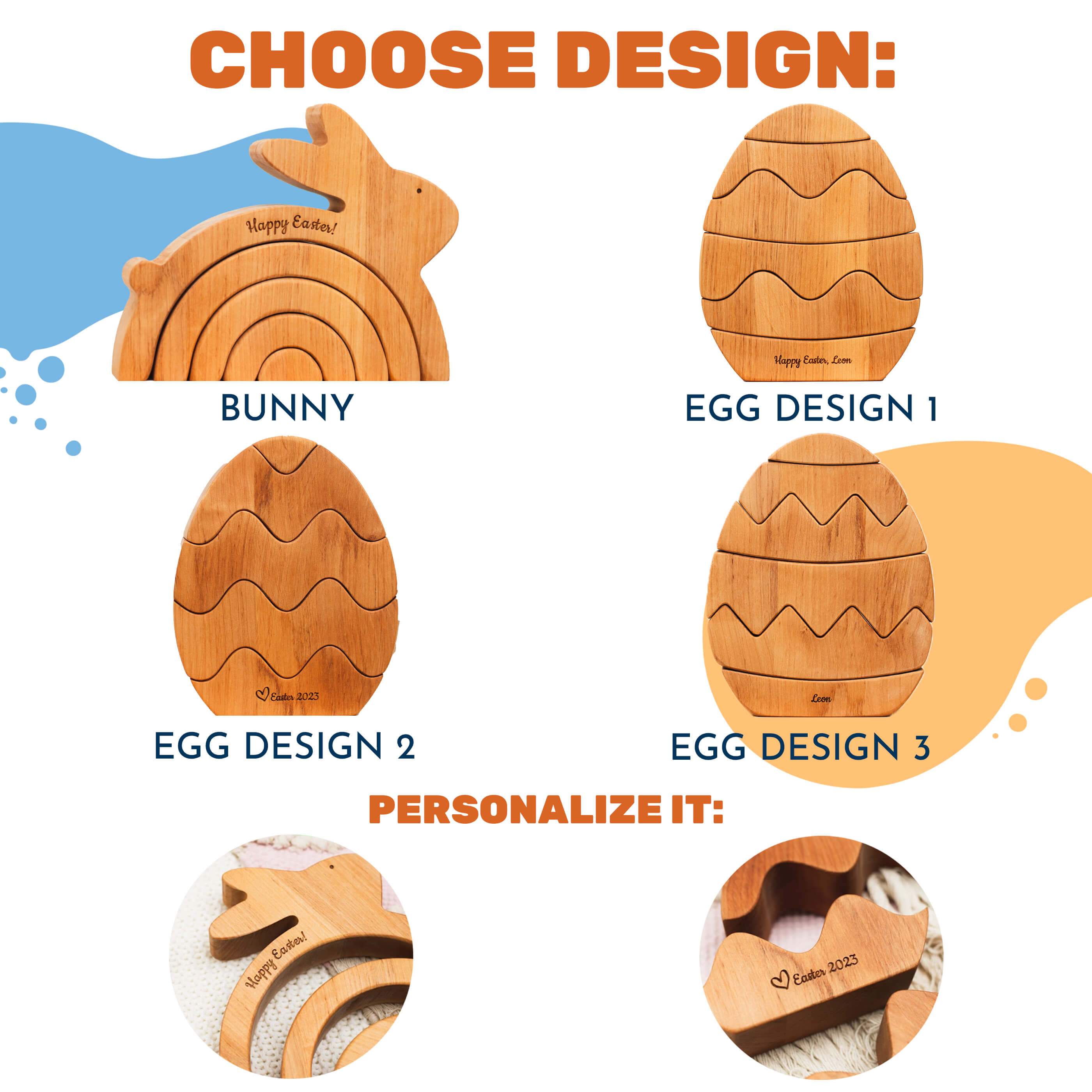 Easter Egg Stacker - SJB-DIAMOND ELITES