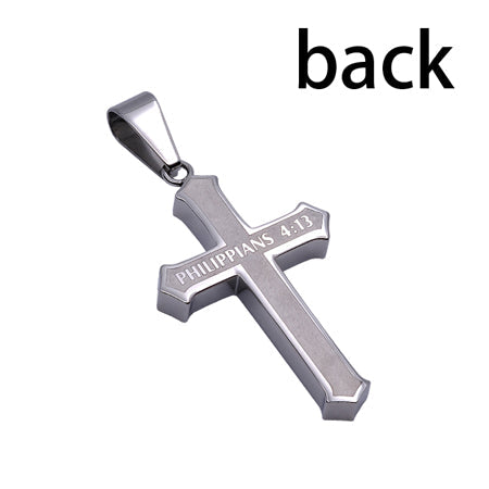 Inlay Cross Necklace KingdomWear