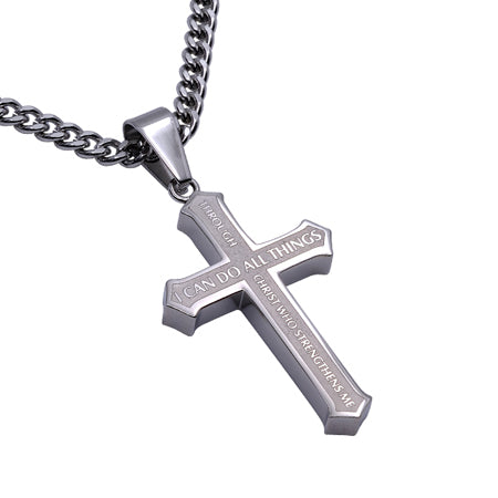 Inlay Cross Necklace KingdomWear