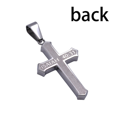 Inlay Cross Necklace KingdomWear