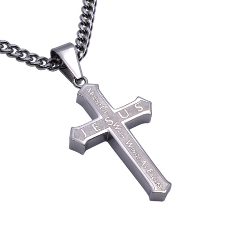 Inlay Cross Necklace KingdomWear