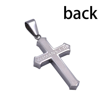Inlay Cross Necklace KingdomWear