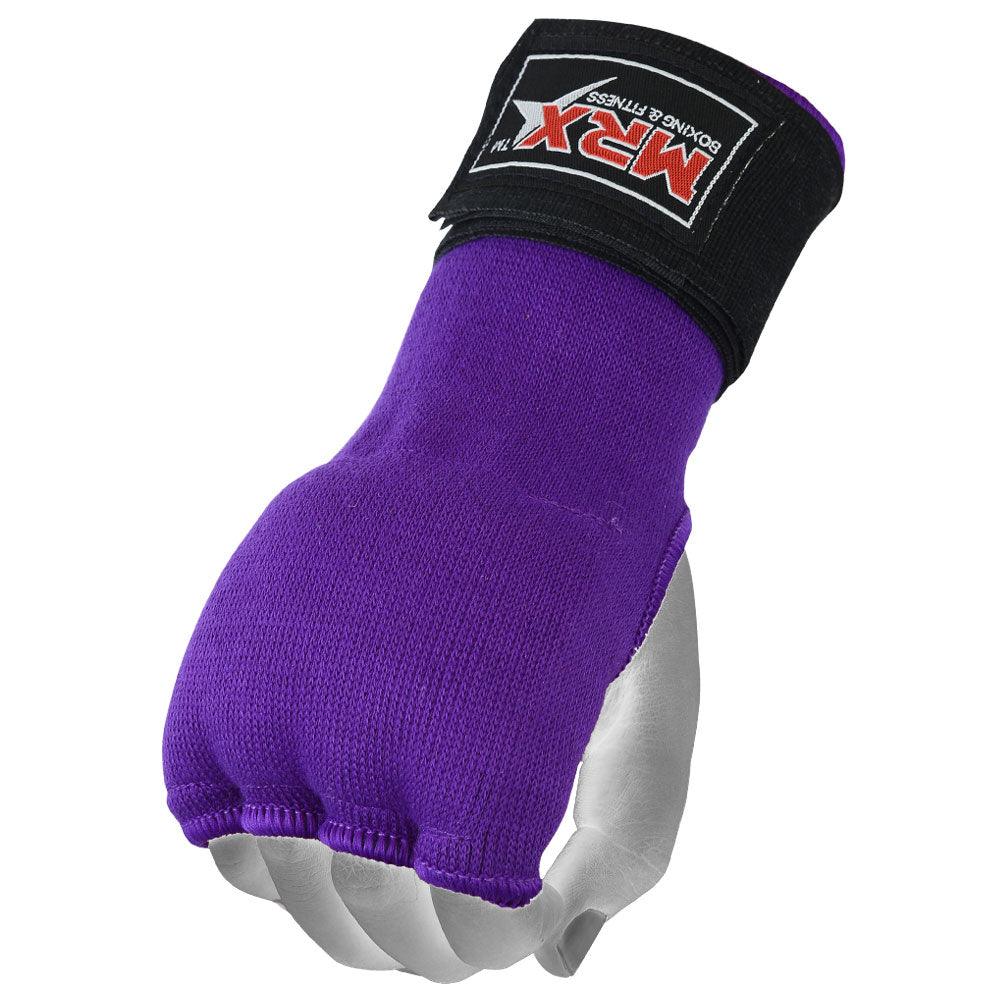 MRX Inner Gloves With Wraps Gel Padding Purple - SJB-DIAMOND ELITES