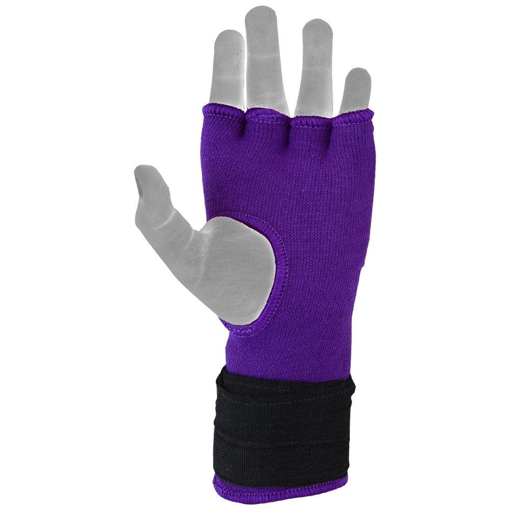 MRX Inner Gloves With Wraps Gel Padding Purple - SJB-DIAMOND ELITES