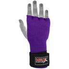 MRX Inner Gloves With Wraps Gel Padding Purple - SJB-DIAMOND ELITES