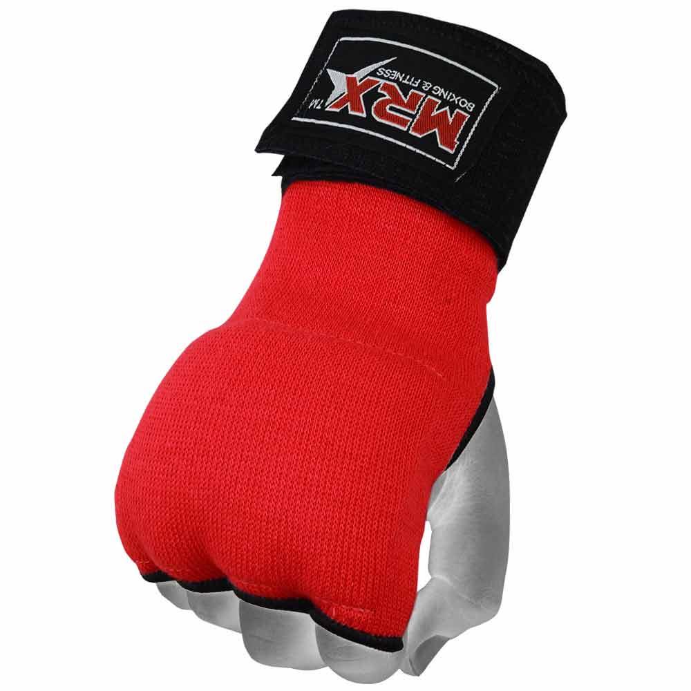 MRX Inner Gel Gloves With Wraps Red - SJB-DIAMOND ELITES