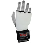 MRX Inner Gloves With Wraps Gel Padding White - SJB-DIAMOND ELITES