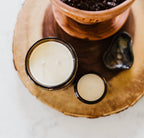 Swipe Right Scented Candle 8oz Soy Candle Spicy Leather Vetiver Myrrh BandsCo Straps