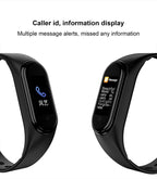 Inteligent Smart Watch Heart Rate Pressure Pedometer Sport Watches Bracelet Electric Sports Watch For Phones Health Smartwatch Heart Rate Monitor Sleep Monitor Waterproof Touch Screen Stevvex