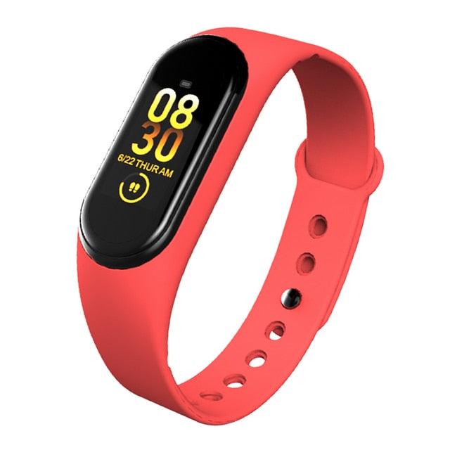 Inteligent Smart Watch Heart Rate Pressure Pedometer Sport Watches Bracelet Electric Sports Watch For Phones Health Smartwatch Heart Rate Monitor Sleep Monitor Waterproof Touch Screen Stevvex
