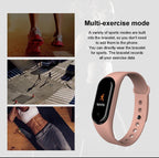 Inteligent Smart Watch Heart Rate Pressure Pedometer Sport Watches Bracelet Electric Sports Watch For Phones Health Smartwatch Heart Rate Monitor Sleep Monitor Waterproof Touch Screen Stevvex