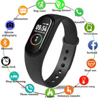 Inteligent Smart Watch Heart Rate Pressure Pedometer Sport Watches Bracelet Electric Sports Watch For Phones Health Smartwatch Heart Rate Monitor Sleep Monitor Waterproof Touch Screen Stevvex