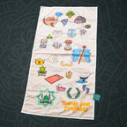 Interactive Kids Prayer Mat | Islamic Illustrated Prayer Mat For Muslim Kids (MR084)