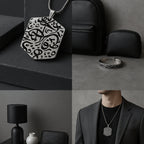 Islamic Geometric Pendants | Islamic Charms Pendants Collection (MAC271)