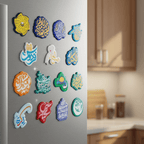 Islamic Design Souvenir Refrigerator Magnet Set (MAC328)