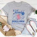 It Cost Zero Dollars To Be A Nice Person  Just Sayin Tee Peachy Sunday