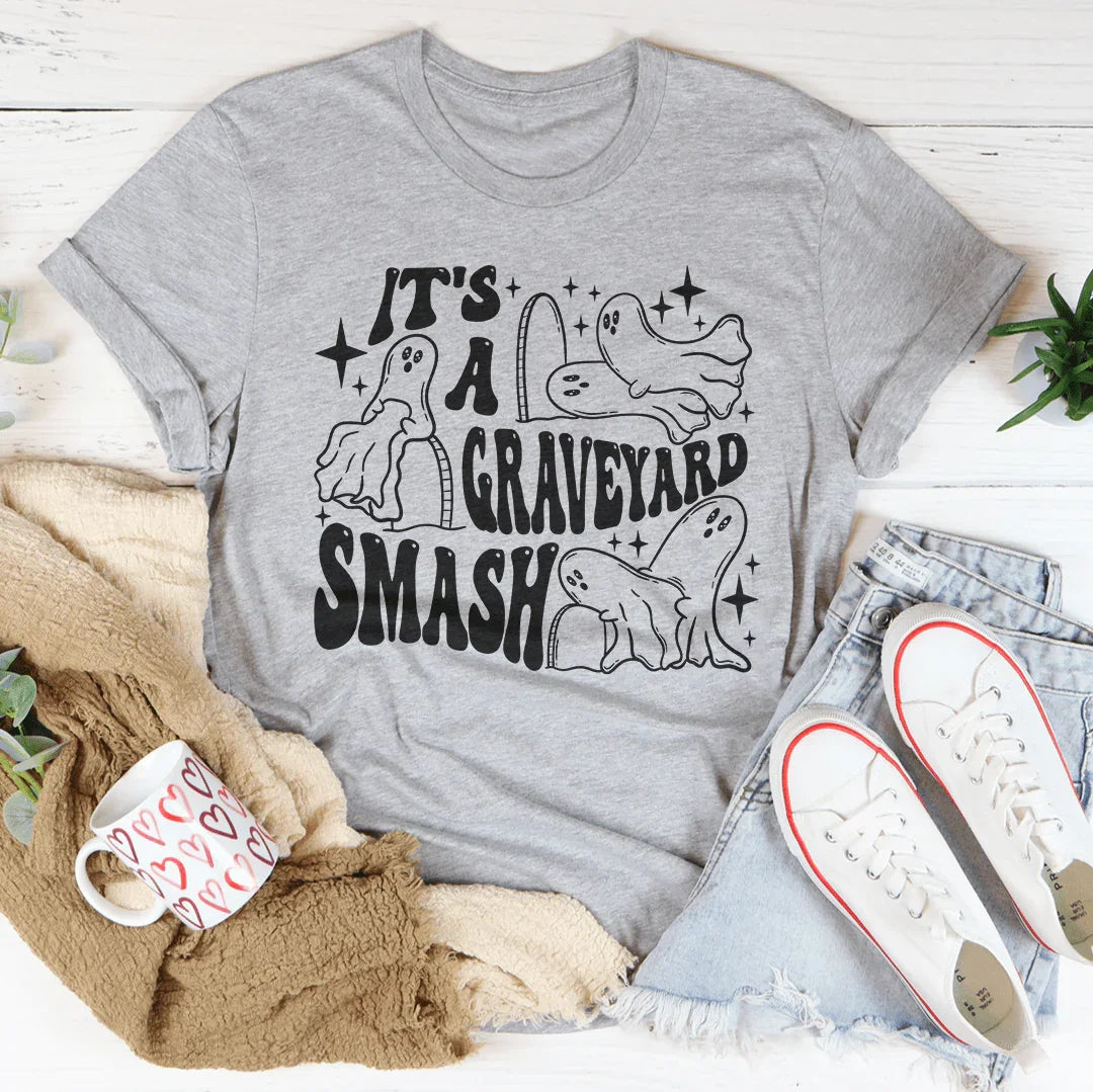 It's A Graveyard Smash Tee Peachy Sunday