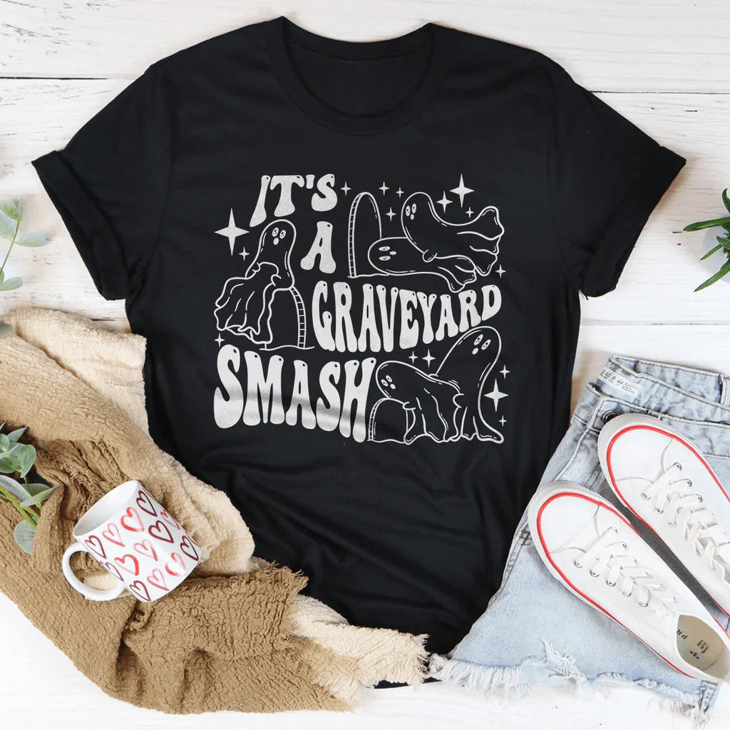 It's A Graveyard Smash Tee Peachy Sunday
