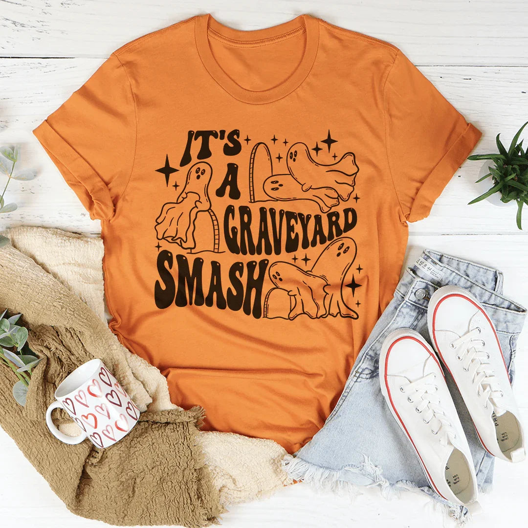 It's A Graveyard Smash Tee Peachy Sunday