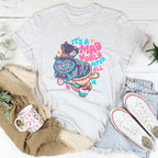 It's A Mad World After All Tee Peachy Sunday