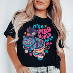 It's A Mad World After All Tee Peachy Sunday