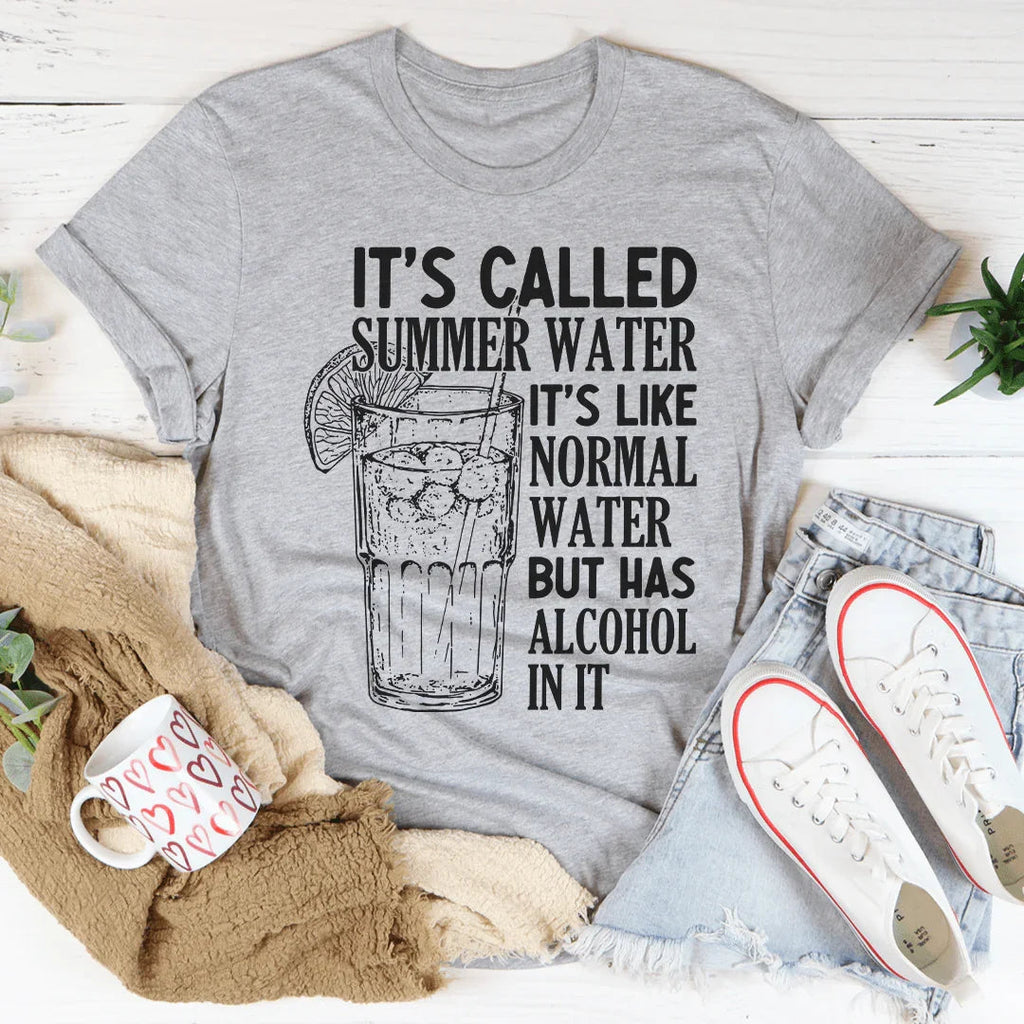It's Called Summer Water Tee Peachy Sunday