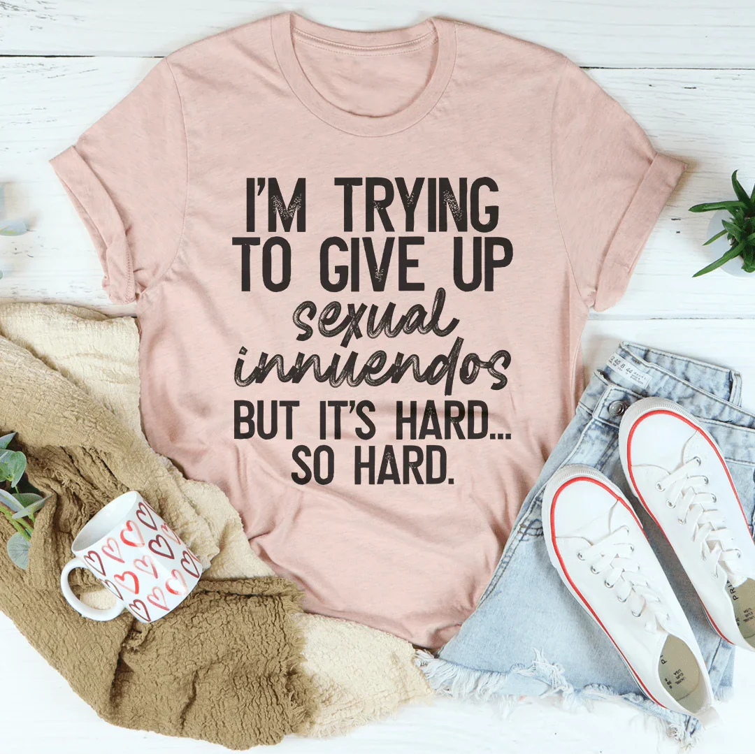 It's Hard Tee Peachy Sunday