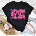 It's Lake Time Tee Peachy Sunday