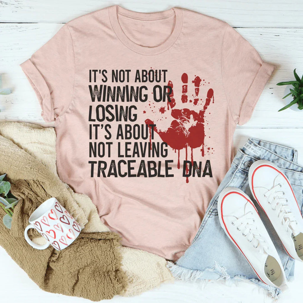 It's Not About Winning Or Losing Tee Peachy Sunday