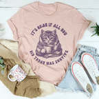 It's Okay If All You Did Today Was Survive Tee Peachy Sunday