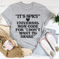 It's Spicy Mom Tee Peachy Sunday