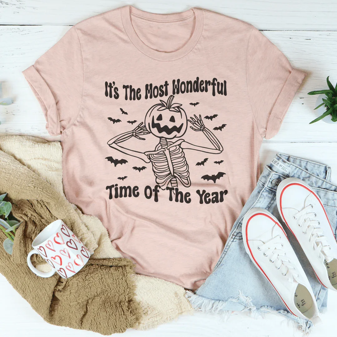 It's The Most Wonderful Time Of The Year Tee Peachy Sunday